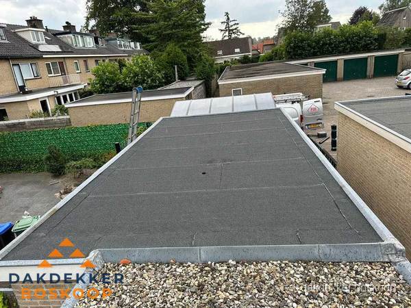Dakinspectie plat dak na renovatie in Boskoop Dakinspectie plat dak na renovatie in Boskoop