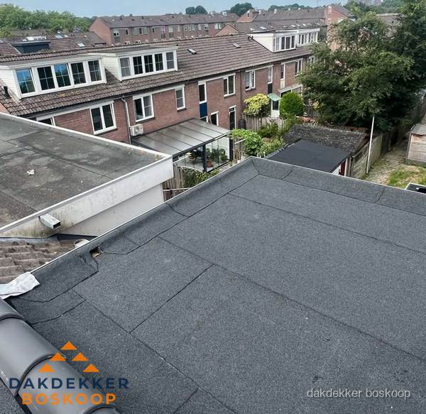 Dakinspectie plat dak aanbouw in Boskoop Dakinspectie plat dak aanbouw in Boskoop